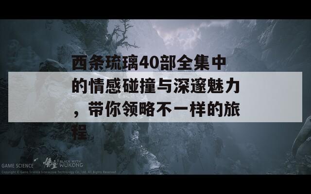 西条琉璃40部全集中的情感碰撞与深邃魅力，带你领略不一样的旅程  第1张