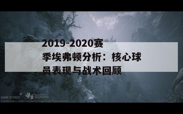 2019-2020赛季埃弗顿分析：核心球员表现与战术回顾