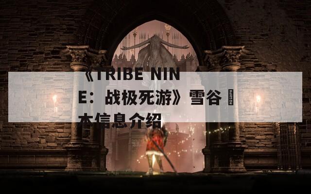 《TRIBE NINE：战极死游》雪谷榎木信息介绍