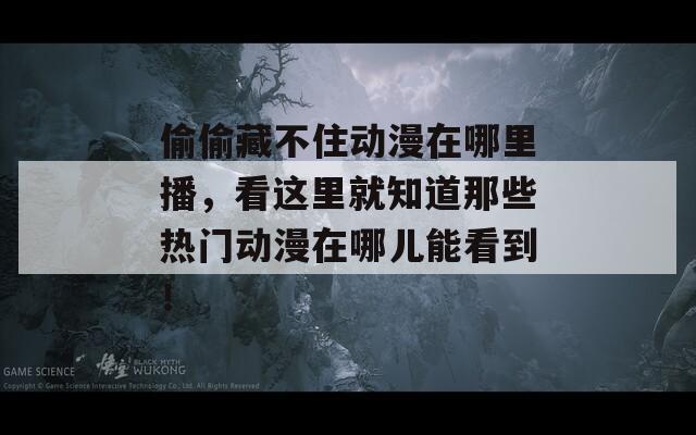 偷偷藏不住动漫在哪里播，看这里就知道那些热门动漫在哪儿能看到！